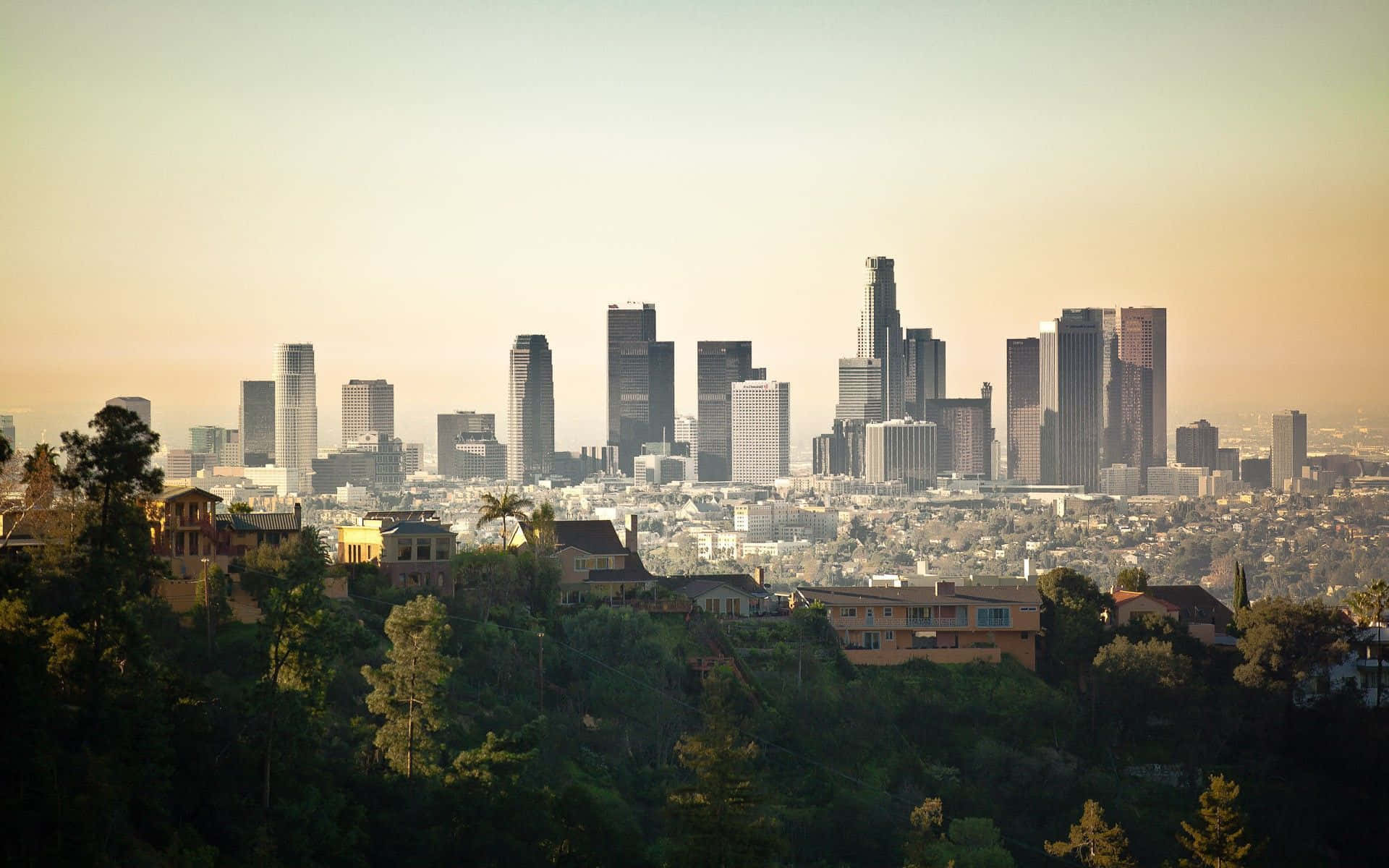 Stunning Los Angeles Skyline at Dusk