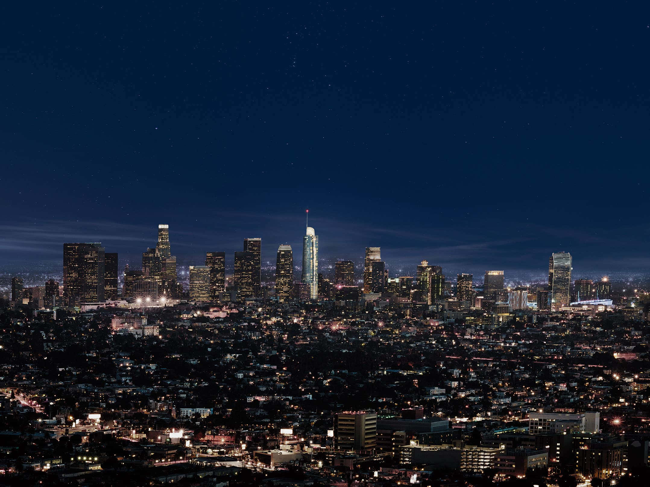 Los Angeles Skyline at Twilight