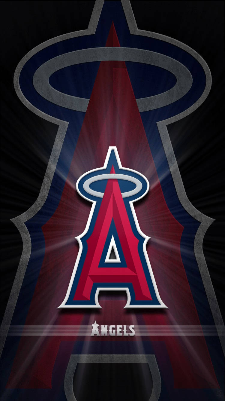 Download Vibrant Los Angeles Angels Logo Wallpaper