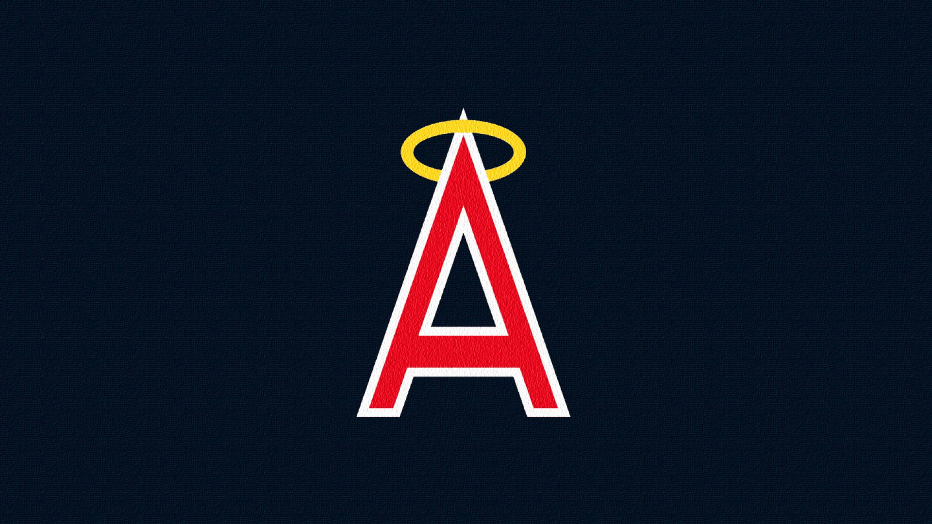 Logo Minimalista Dei Los Angeles Angels Sfondo