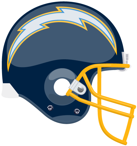 Los Angeles Chargers Helmet Logo PNG