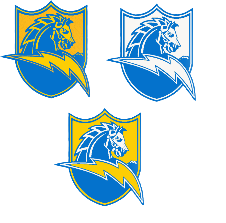 Los Angeles Chargers Logo Variations PNG