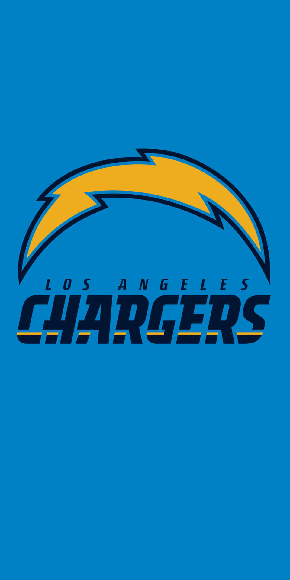 Los Angeles Chargers NFL iPhone 5/5S baggrund. Wallpaper