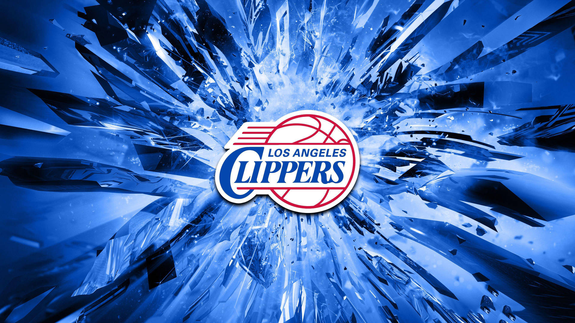 Crystal Glitter Wallpaper af Los Angeles Clippers Wallpaper
