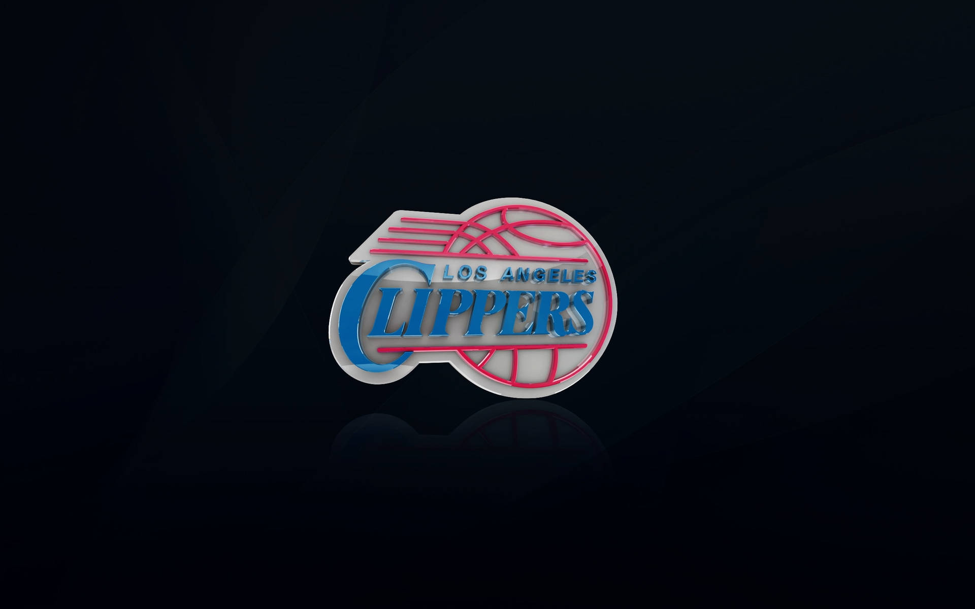Los Angeles Clippers Glared Logo Wallpaper