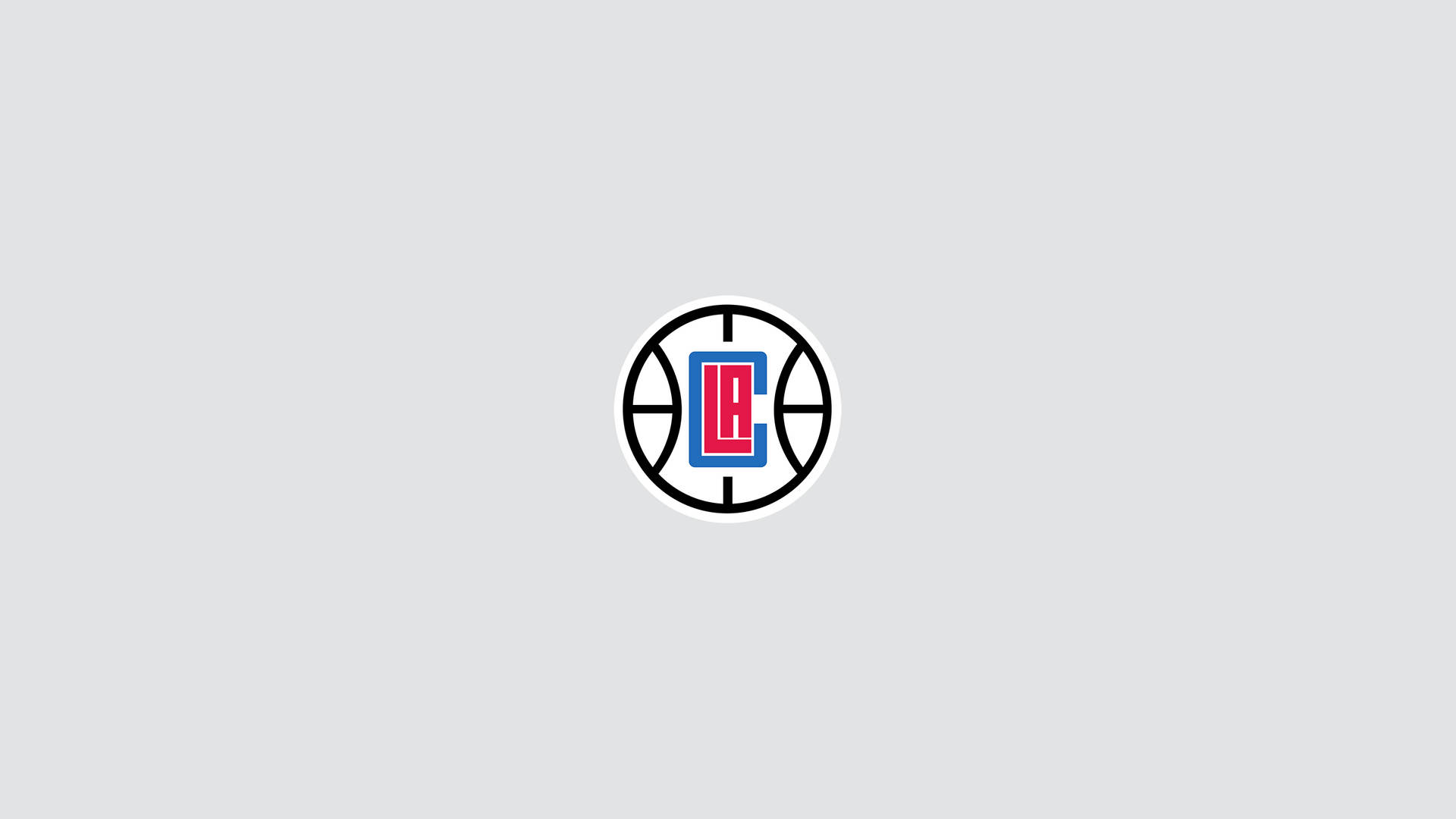 Los Angeles Clippers Logo Gray Background Wallpaper