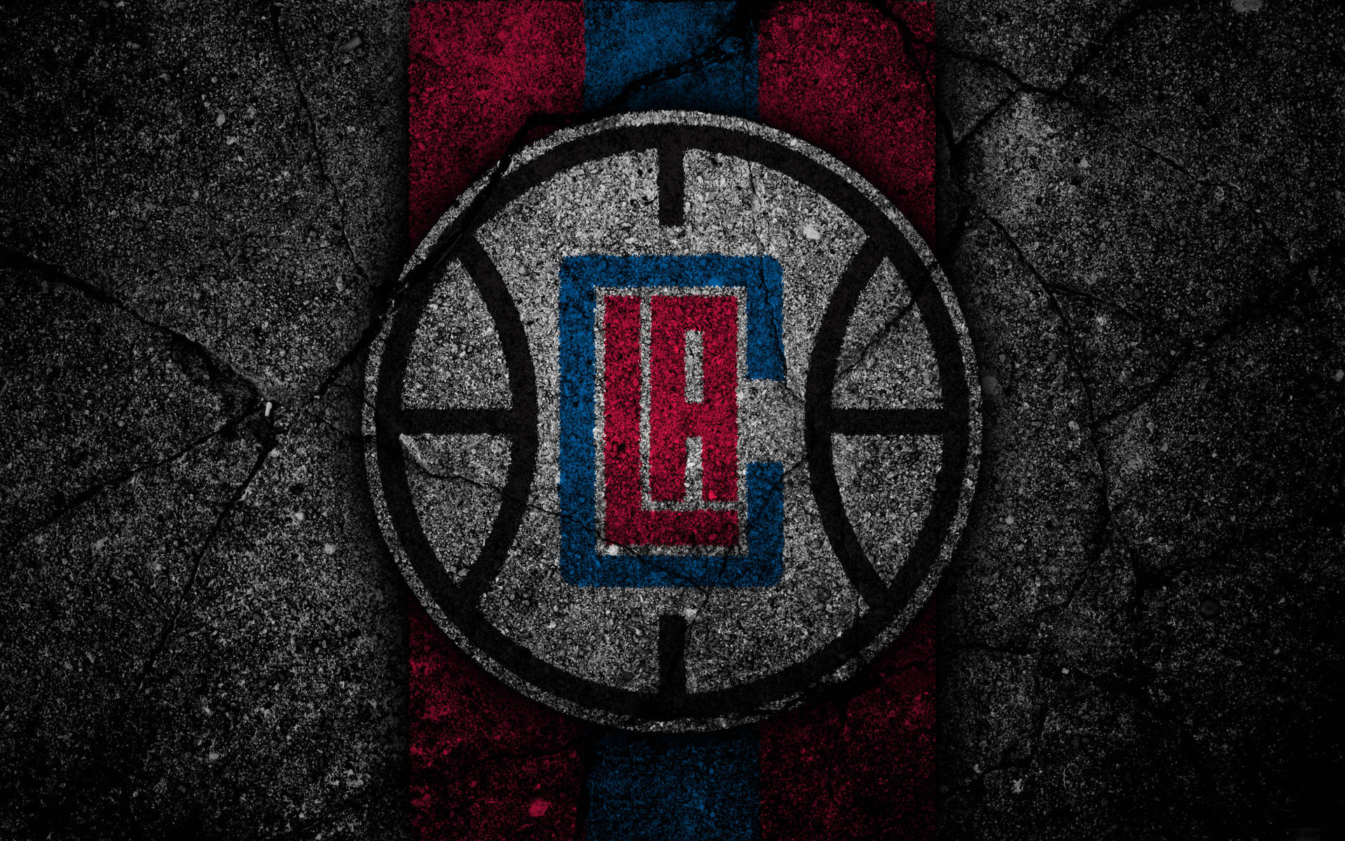 Los Angeles Clippers Stone Design Wallpaper