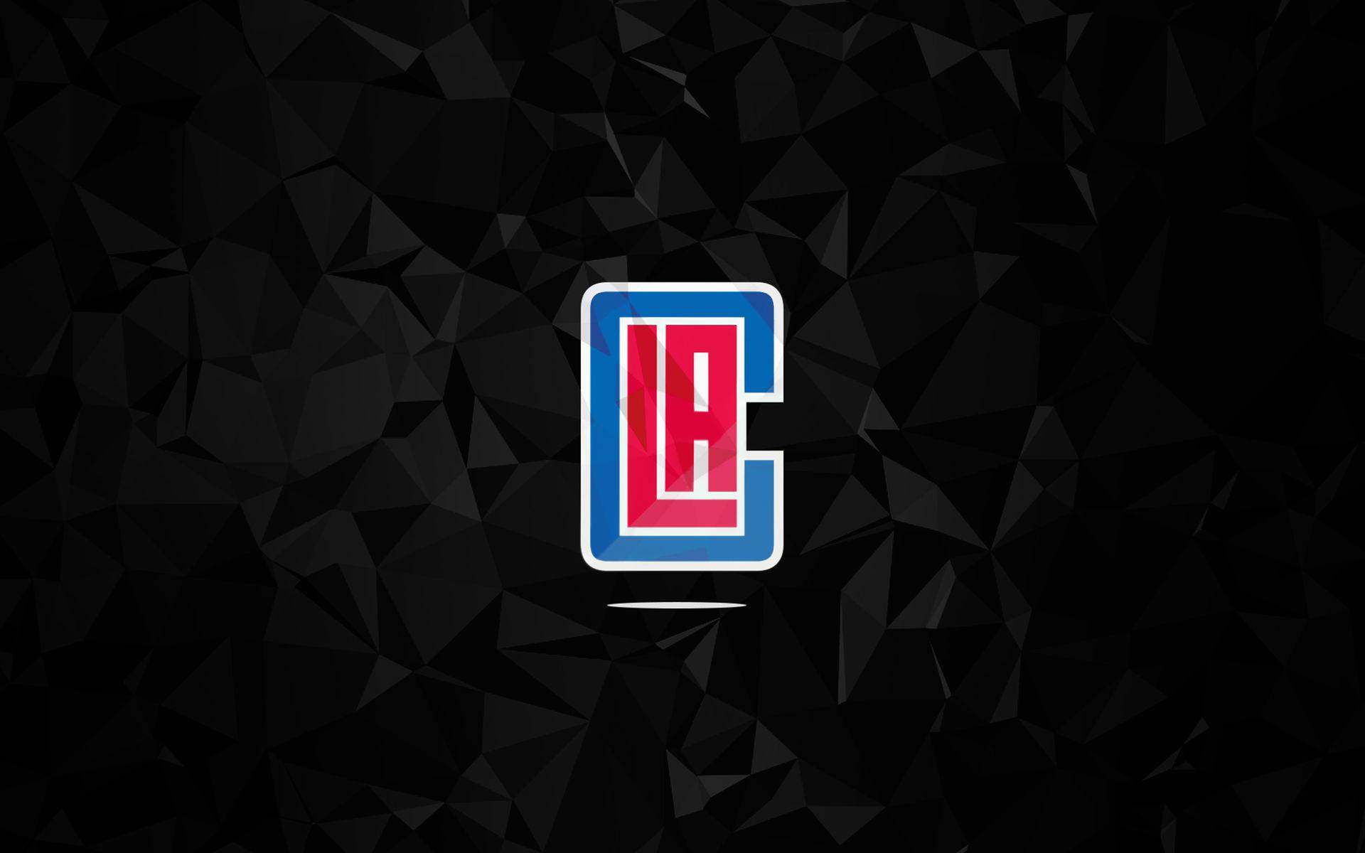 Los Angeles Clippers Triangular Pattern Wallpaper