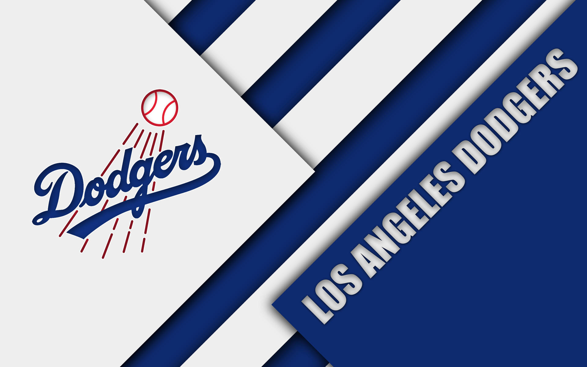 Digitalekunst Der Los Angeles Dodgers Wallpaper