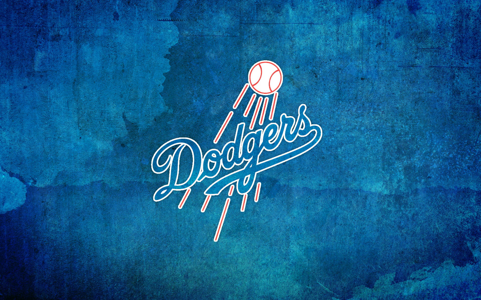 Los Angeles Dodgers Farvede Logo Wallpaper