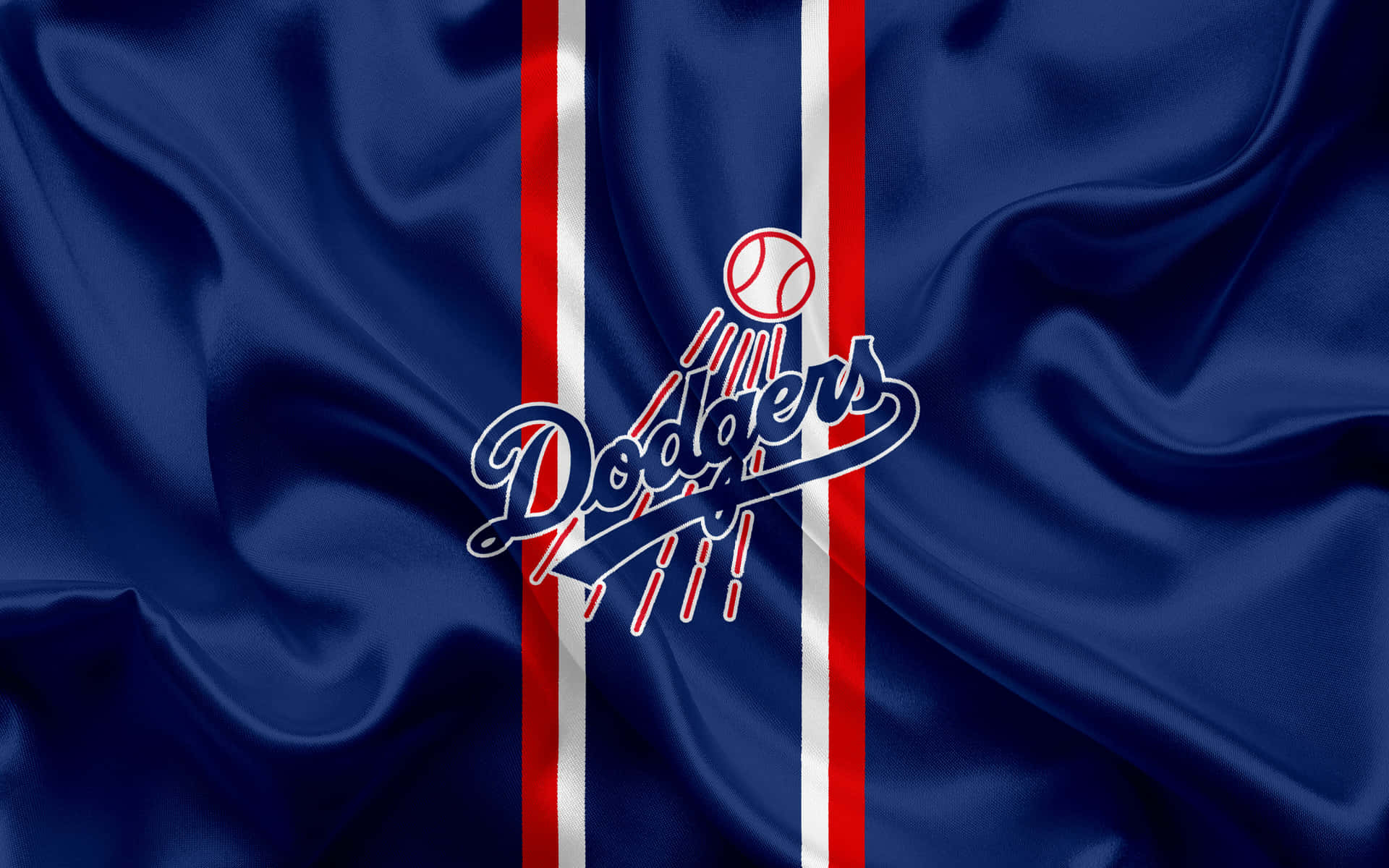 Los Angeles Dodgers Flag Design Wallpaper