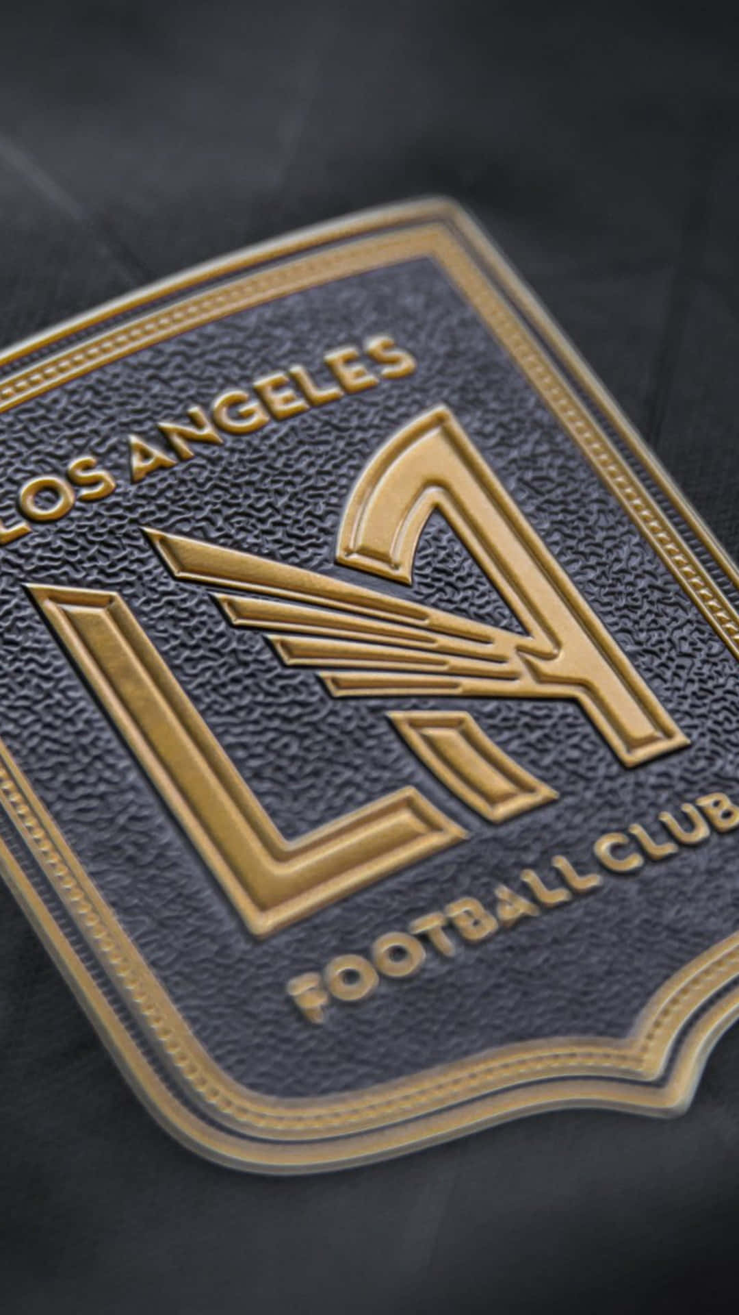 Download Los Angeles FC Home Shirt Logo Design Wallpaper