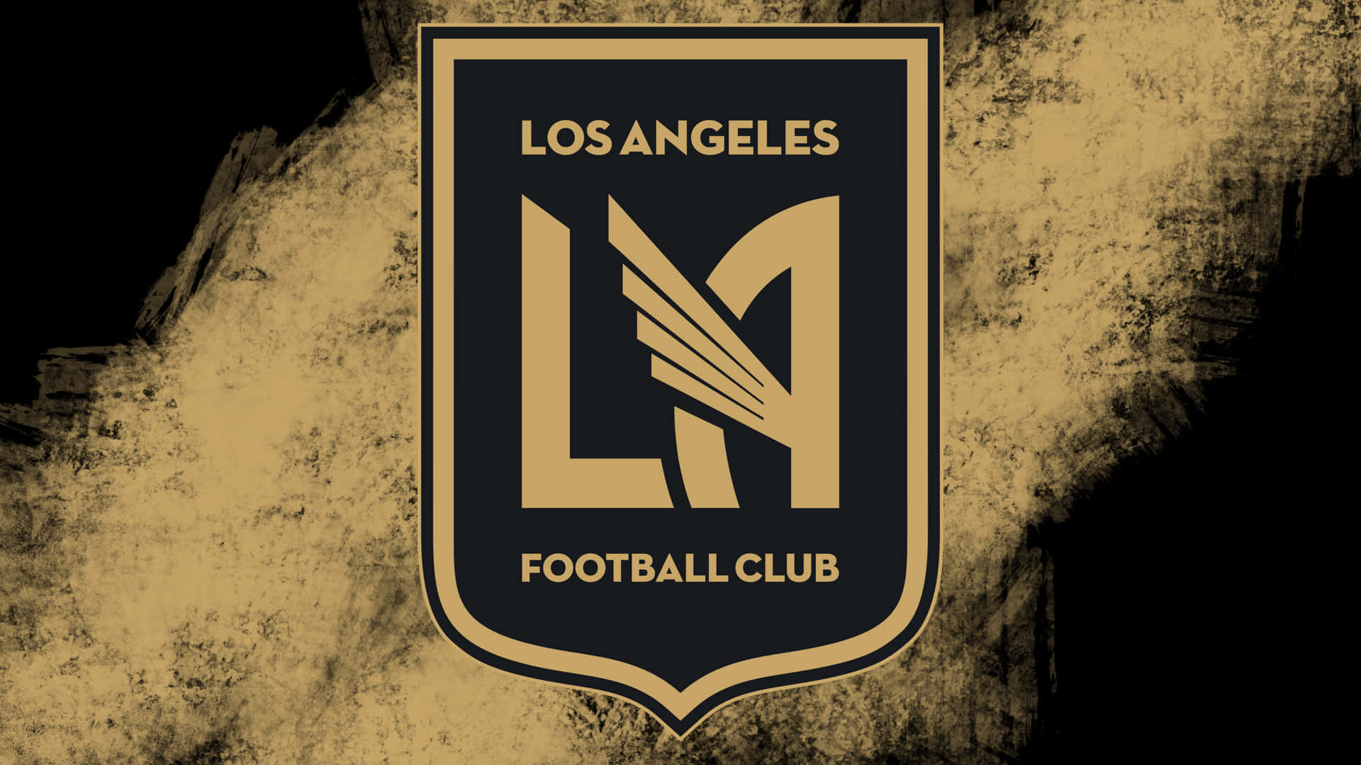 Seneste Logo Grafisk Kunst Tapet af Los Angeles FC Wallpaper