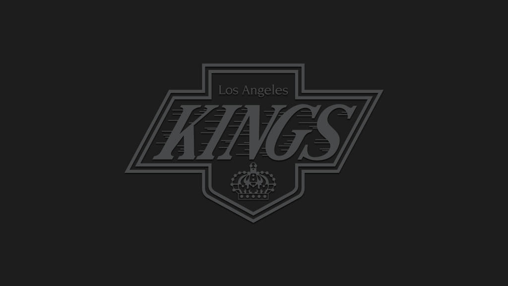 Los Angeles Kings Grå Logo Wallpaper