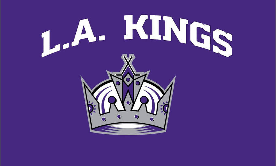 Los Angeles Kings Purple Logo Wallpaper