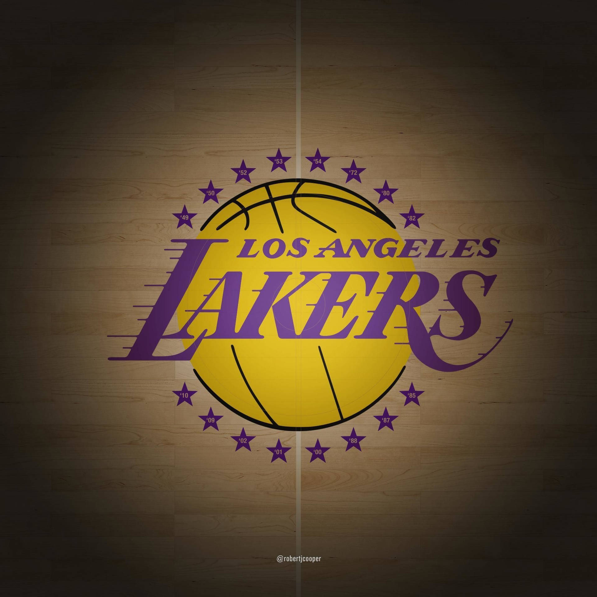 Represent your city with the Los Angeles Lakers! Wallpaper