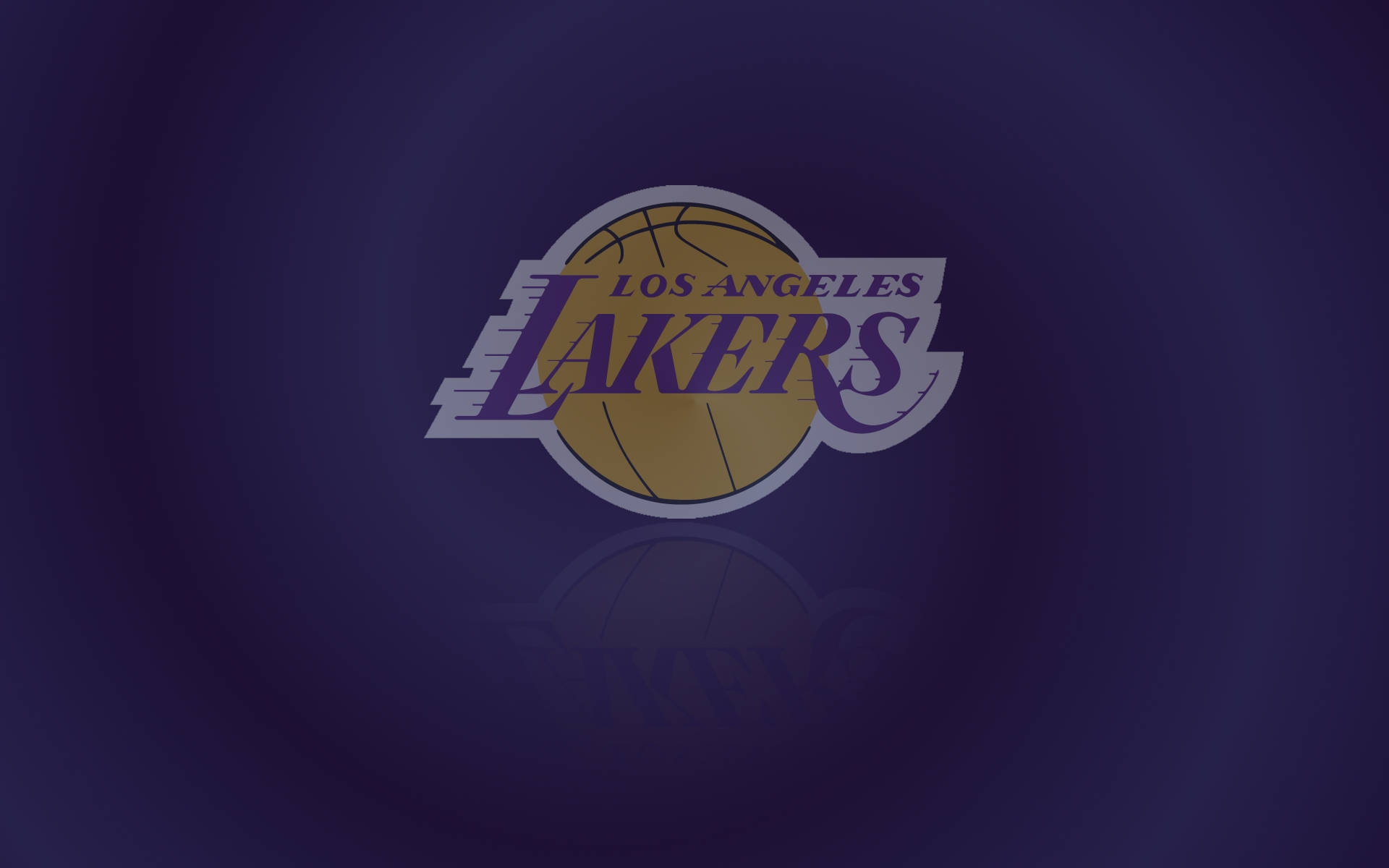 Los Angeles Lakers Dark Contrast Background