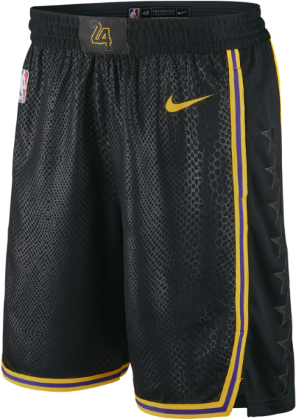 Los Angeles Lakers Nike Shorts PNG