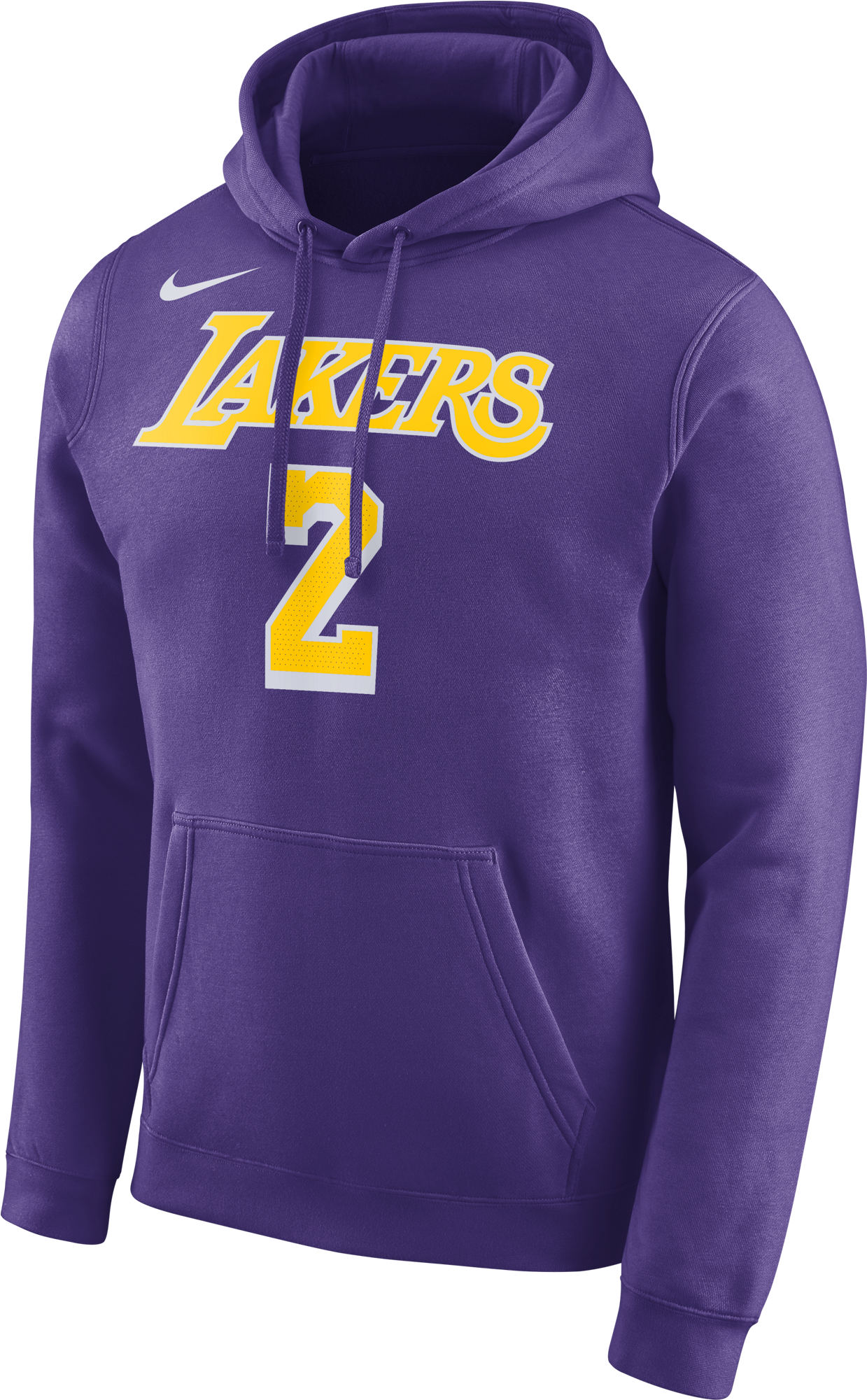 Los Angeles Lakers Number2 Hoodie PNG