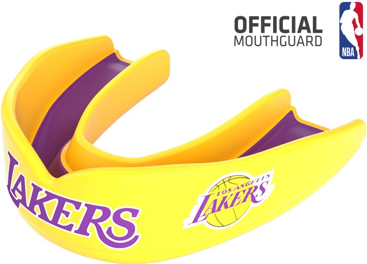 Los Angeles Lakers Official Mouthguard PNG