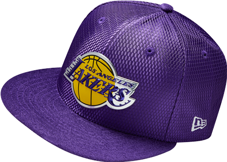 Los Angeles Lakers Purple Cap PNG