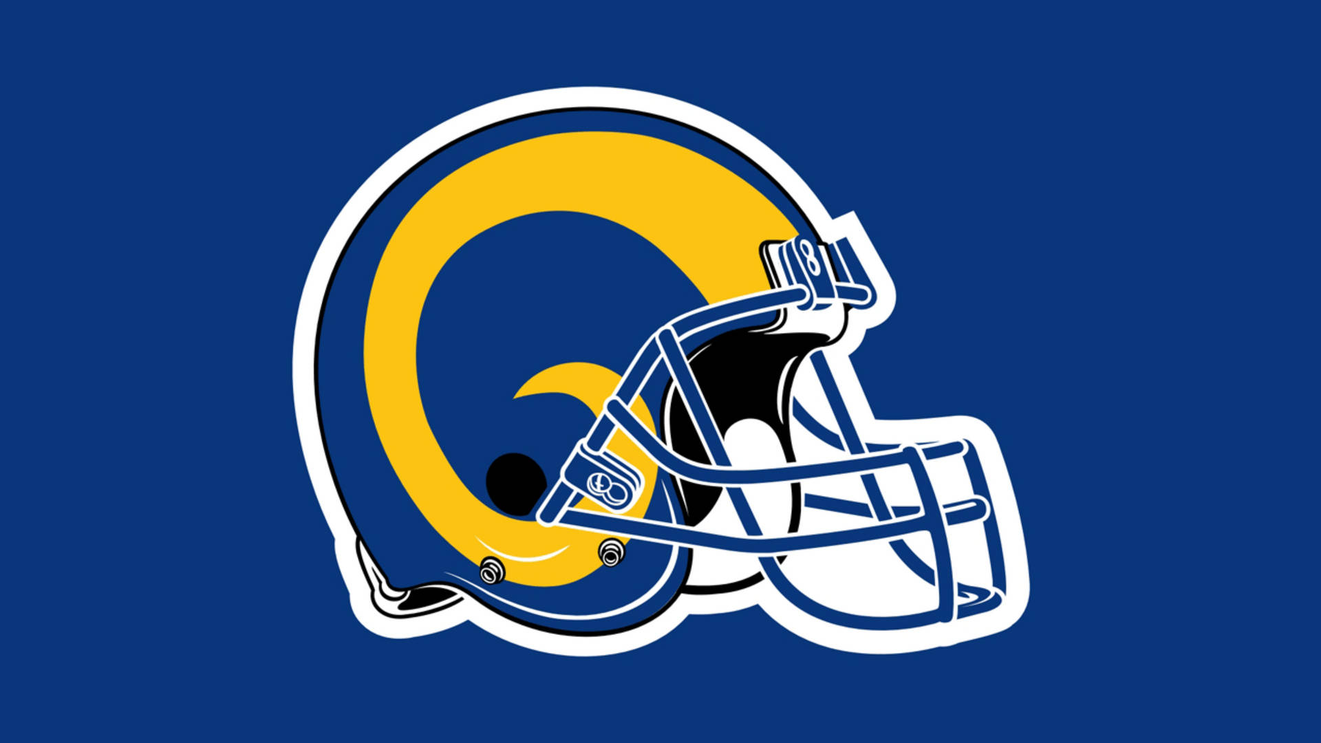 Los Angeles Rams Football Headgear