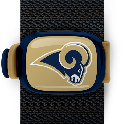 Los Angeles Rams Smartwatch Band PNG