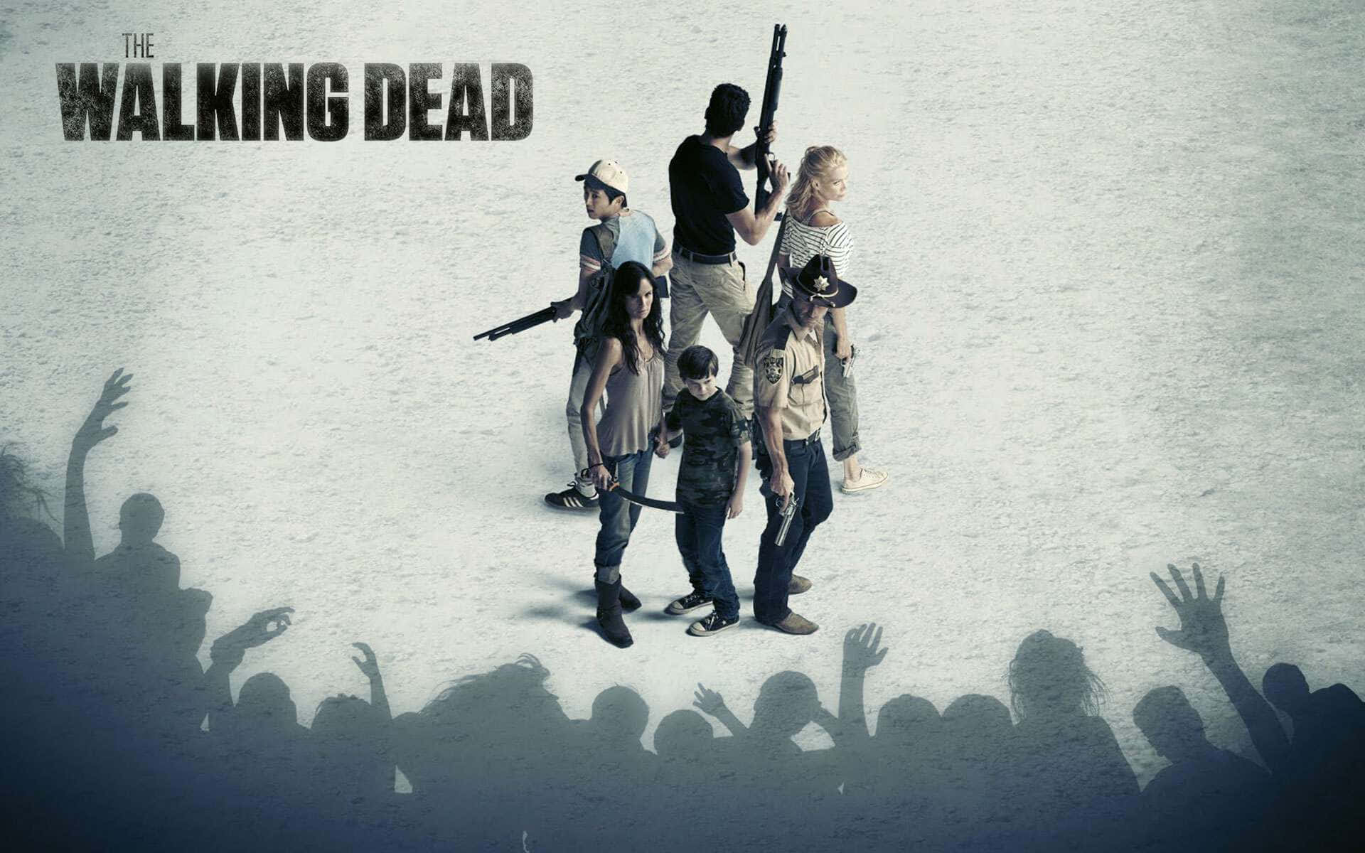 Losfondo Di The Walking Dead In Formato 1920 X 1200