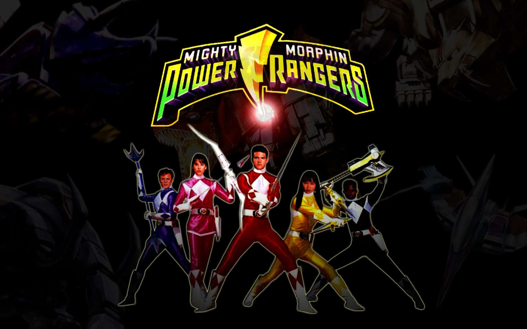 Lospoderosos Power Rangers Listos Para La Acción.