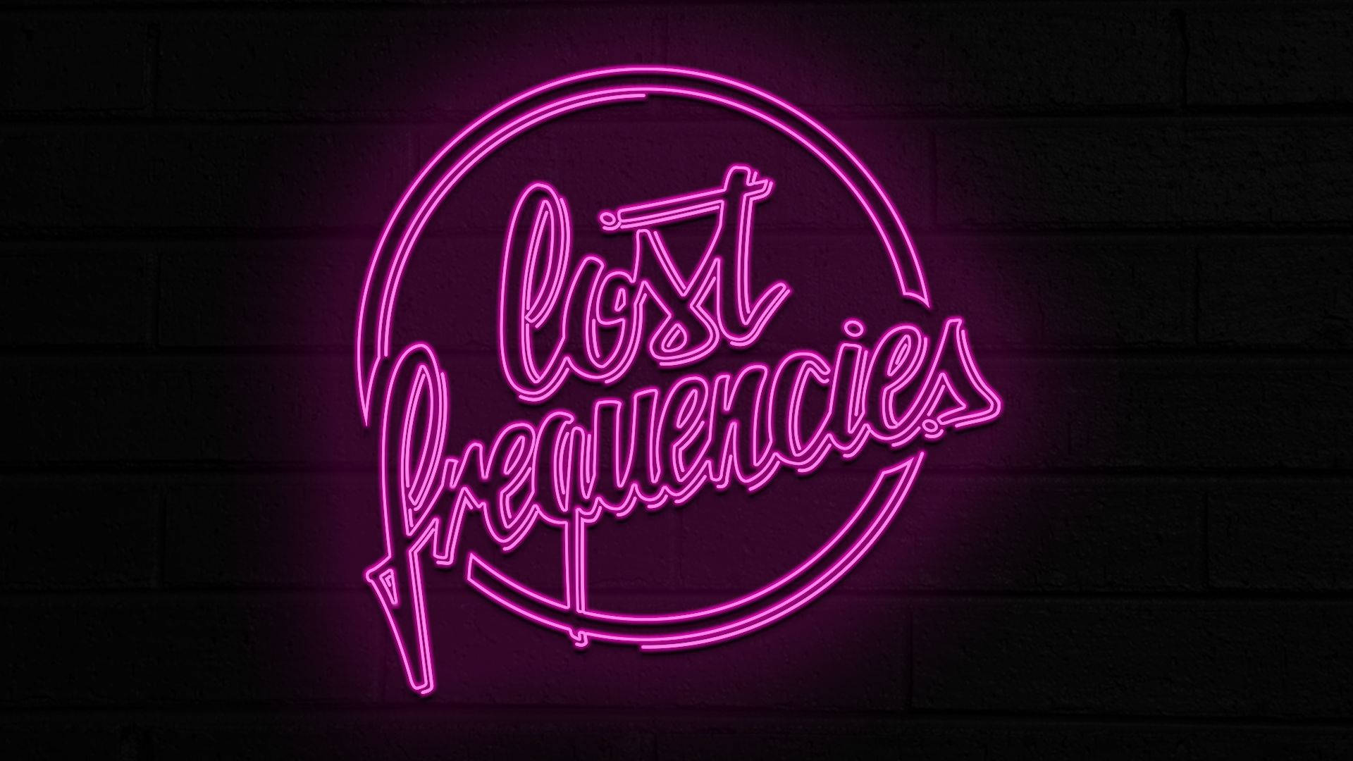 Lost Frequencies Pink Neon Wallpaper