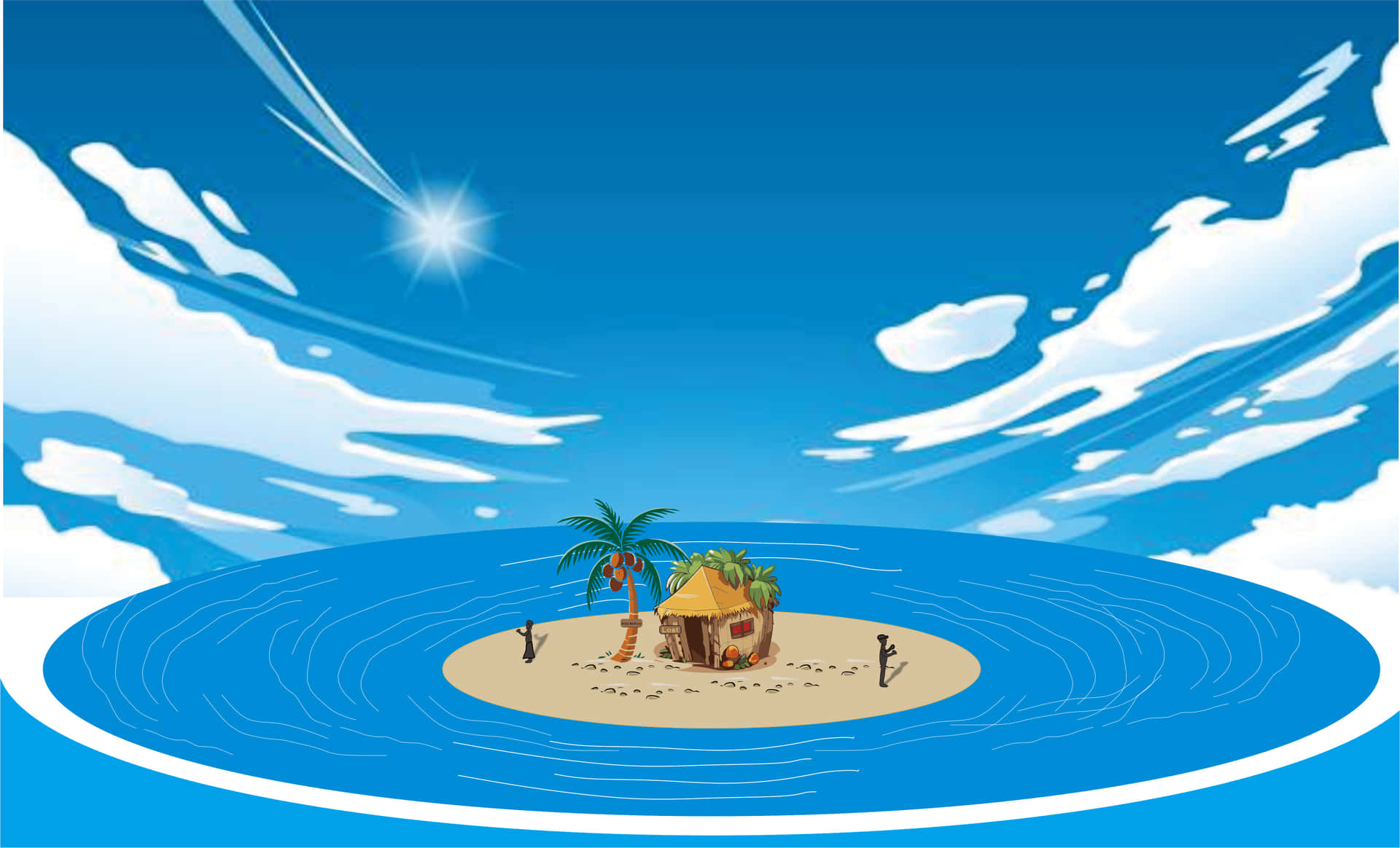 Lost Island Wallpaper