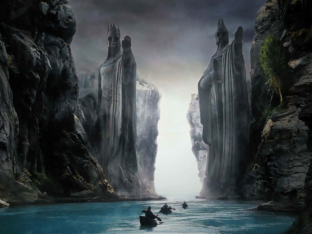 Captivating Scene from The Lord of the Rings' Middle-Earth