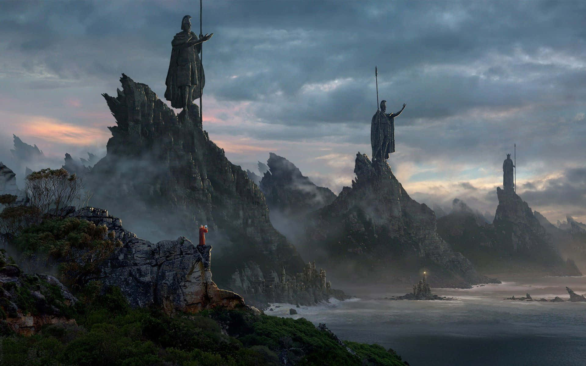 Epic Landscape of Middle-earth in LOTR