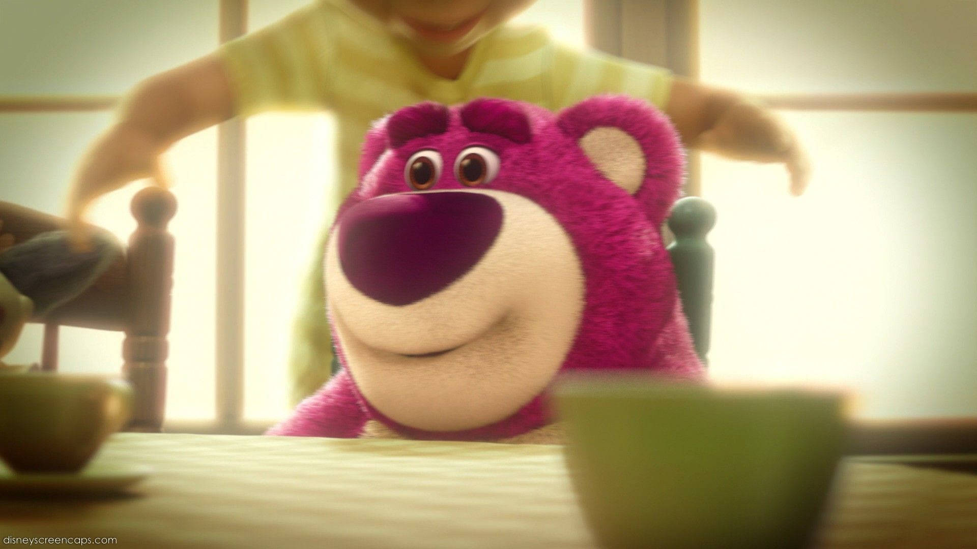Lotso On A Chair Background