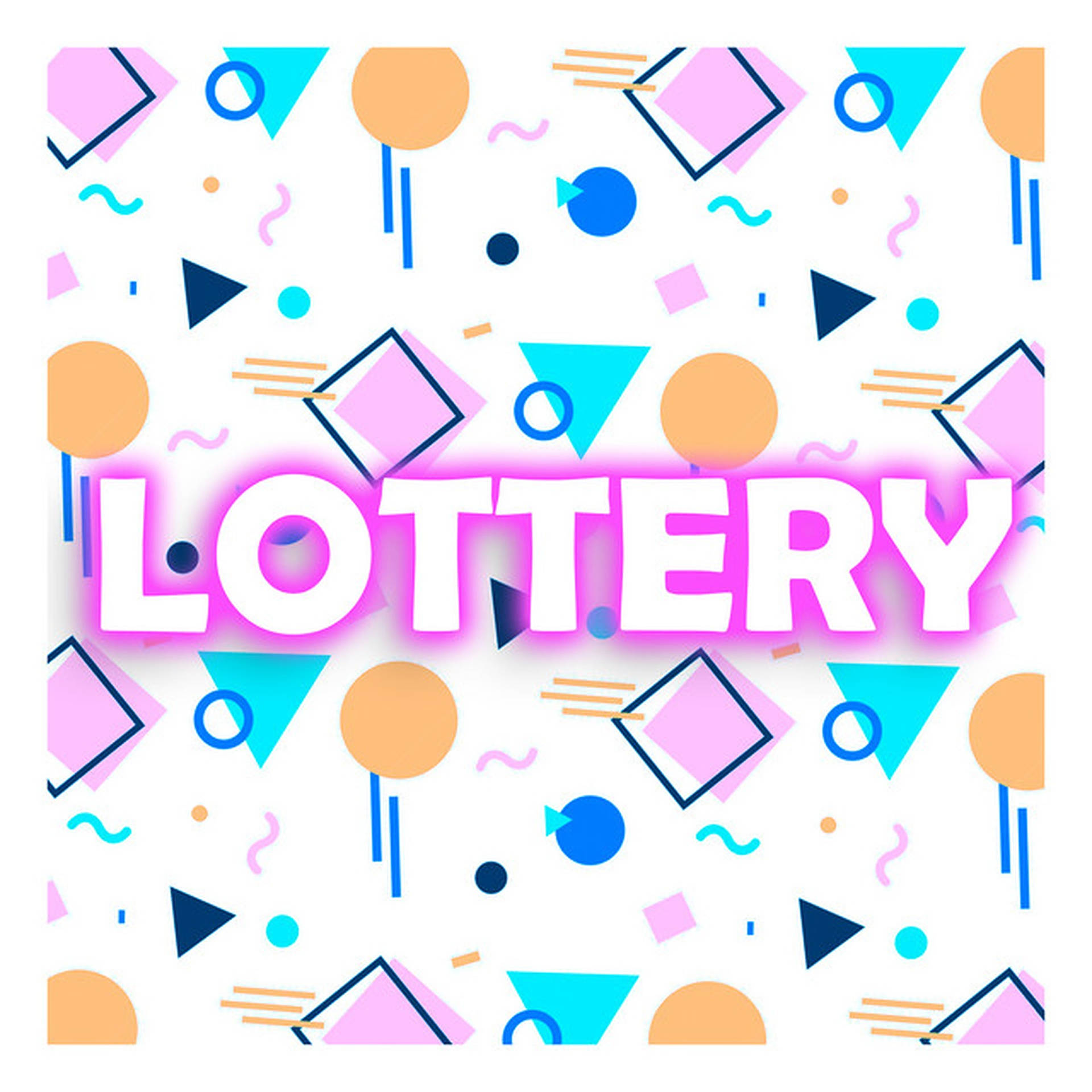 Lottery Abstract Art Wallpaper