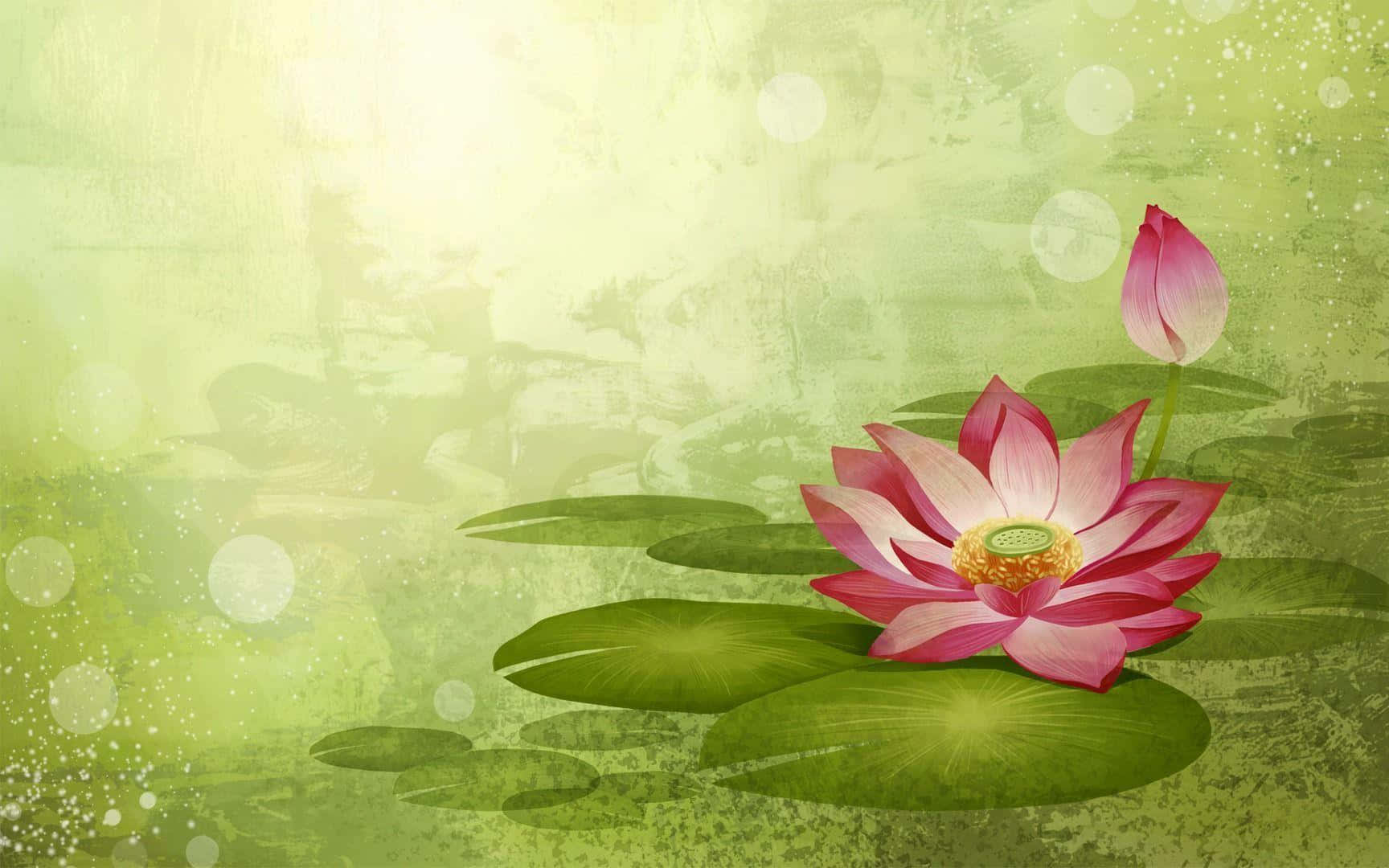 A Lotus Flower Reminds Us To Grow Through Life's Challenging Times