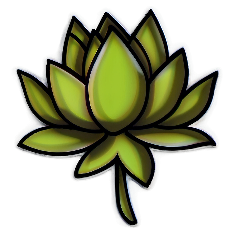 Lotus Line Art Png Rrr PNG