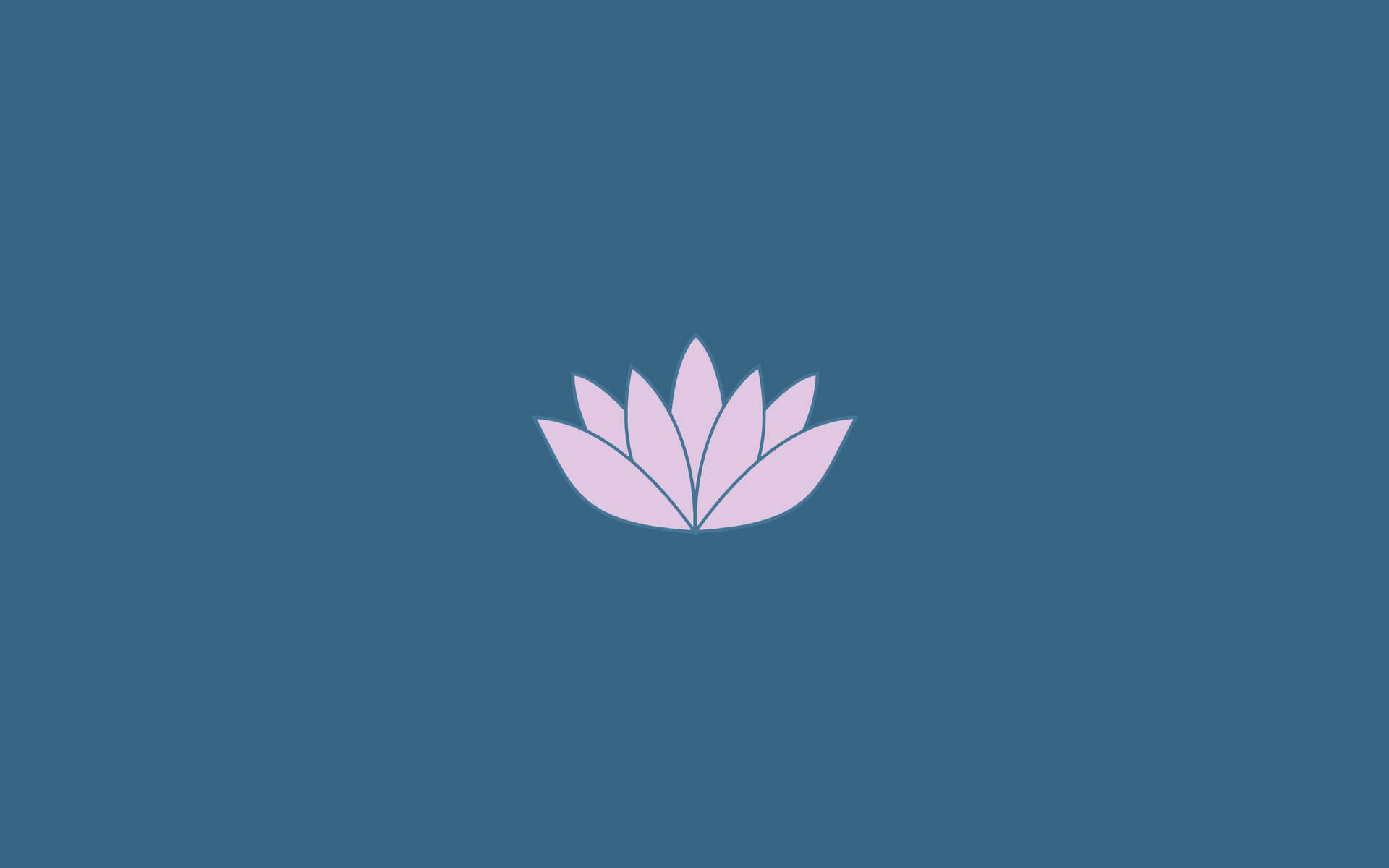 Lotus Minimalist Ipad Wallpaper