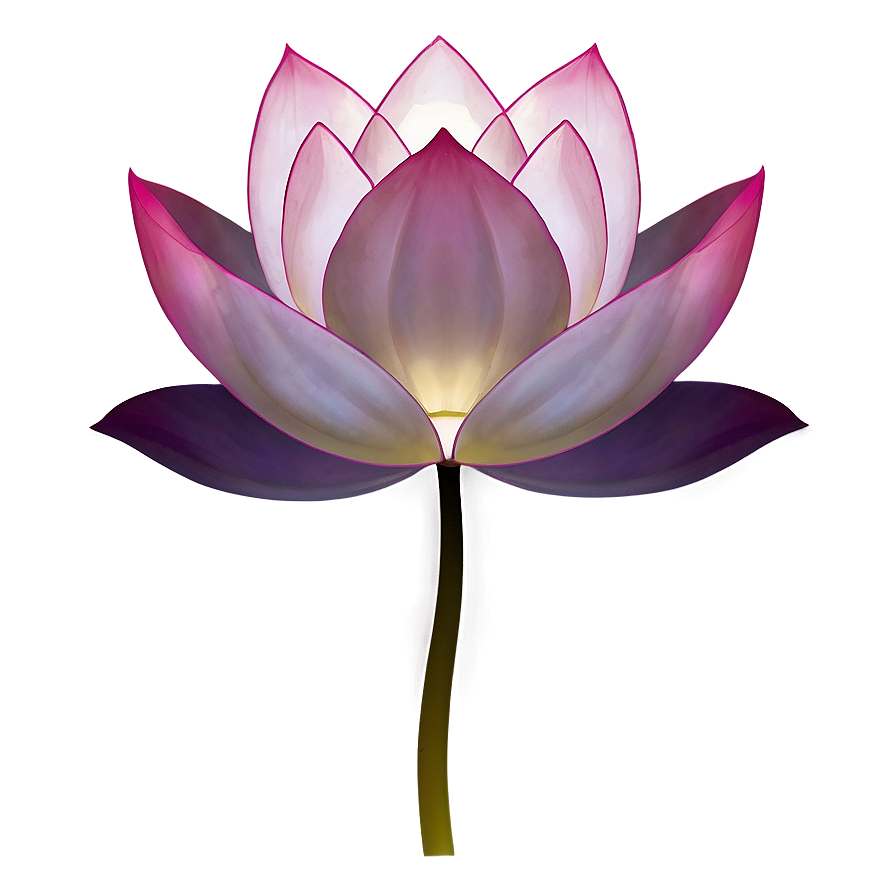 Lotus Silhouette Png 10 PNG