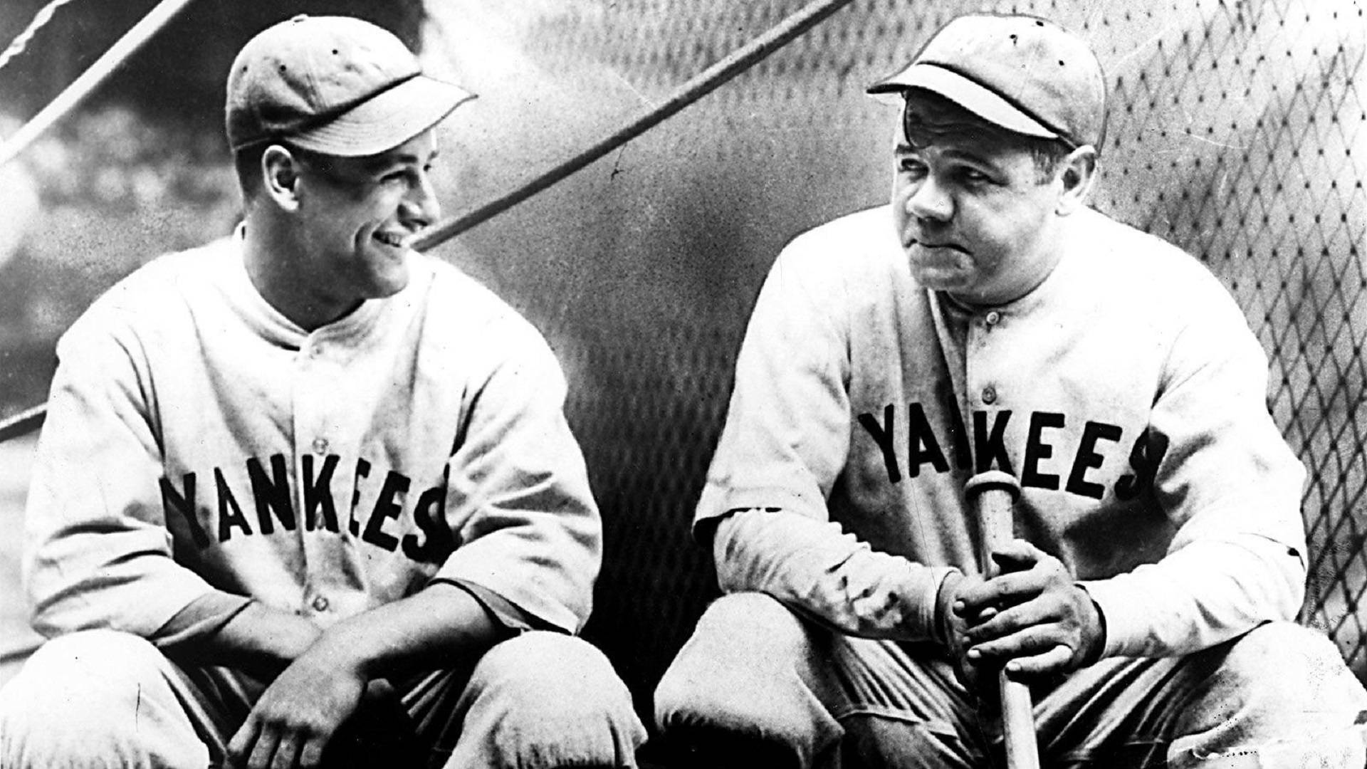 Lou Gehrig And Babe Ruth