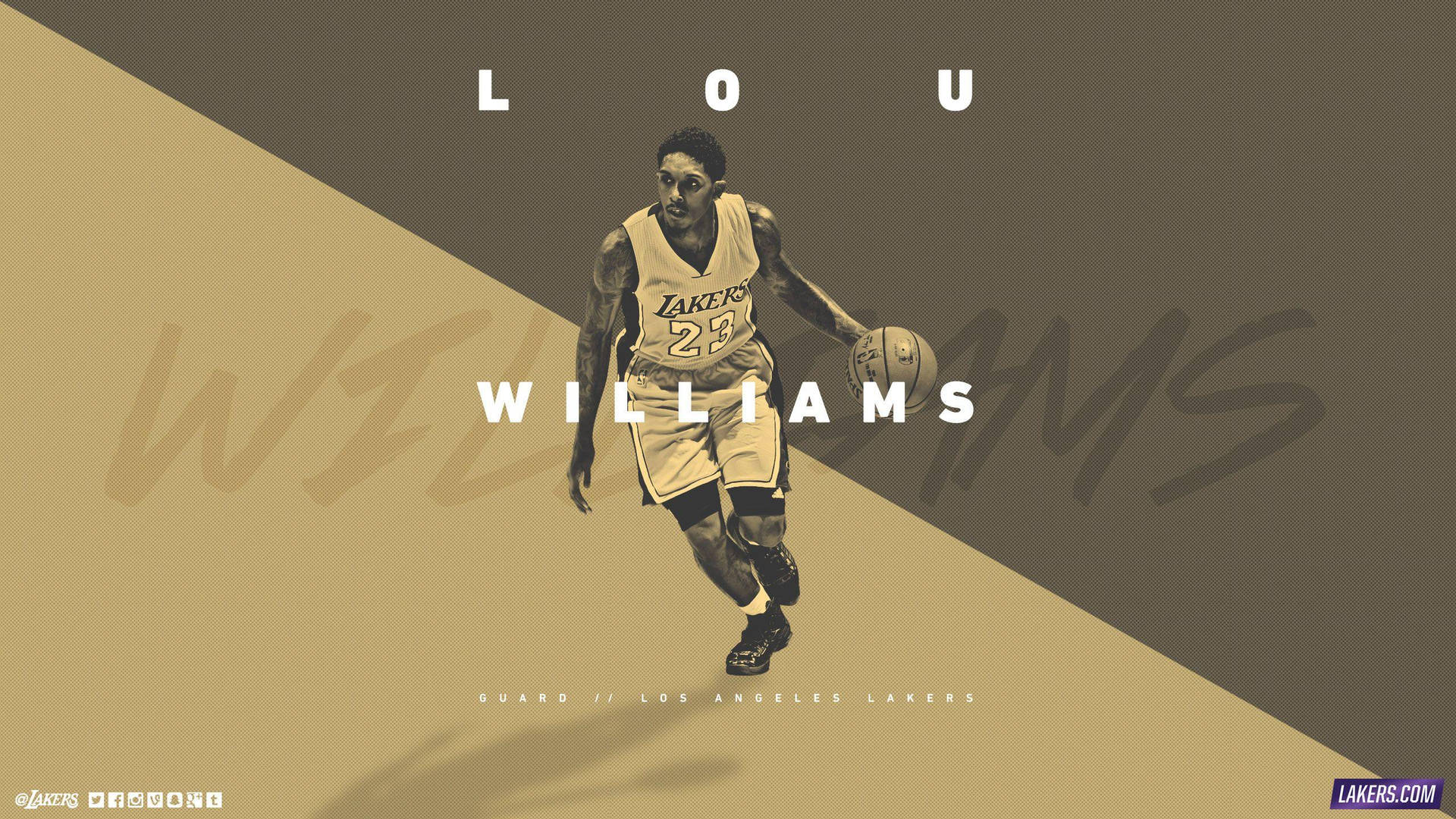 Lou Williams Digital Image Wallpaper