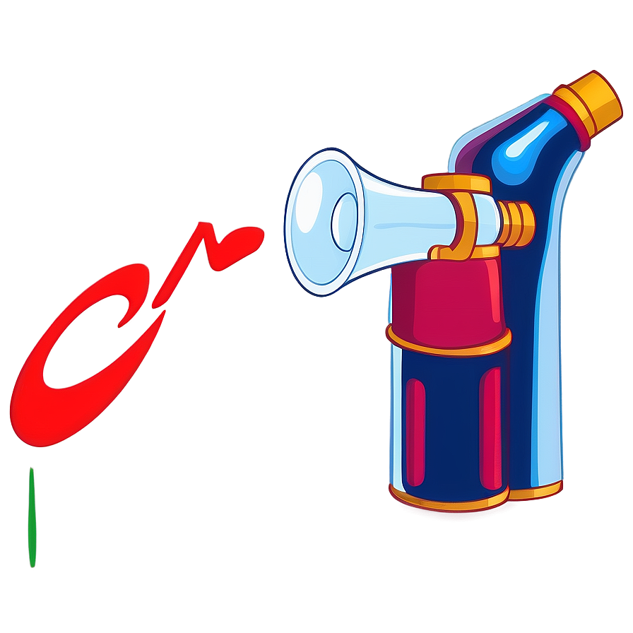 Loud Air Horn Clipart Png Ujg20 PNG