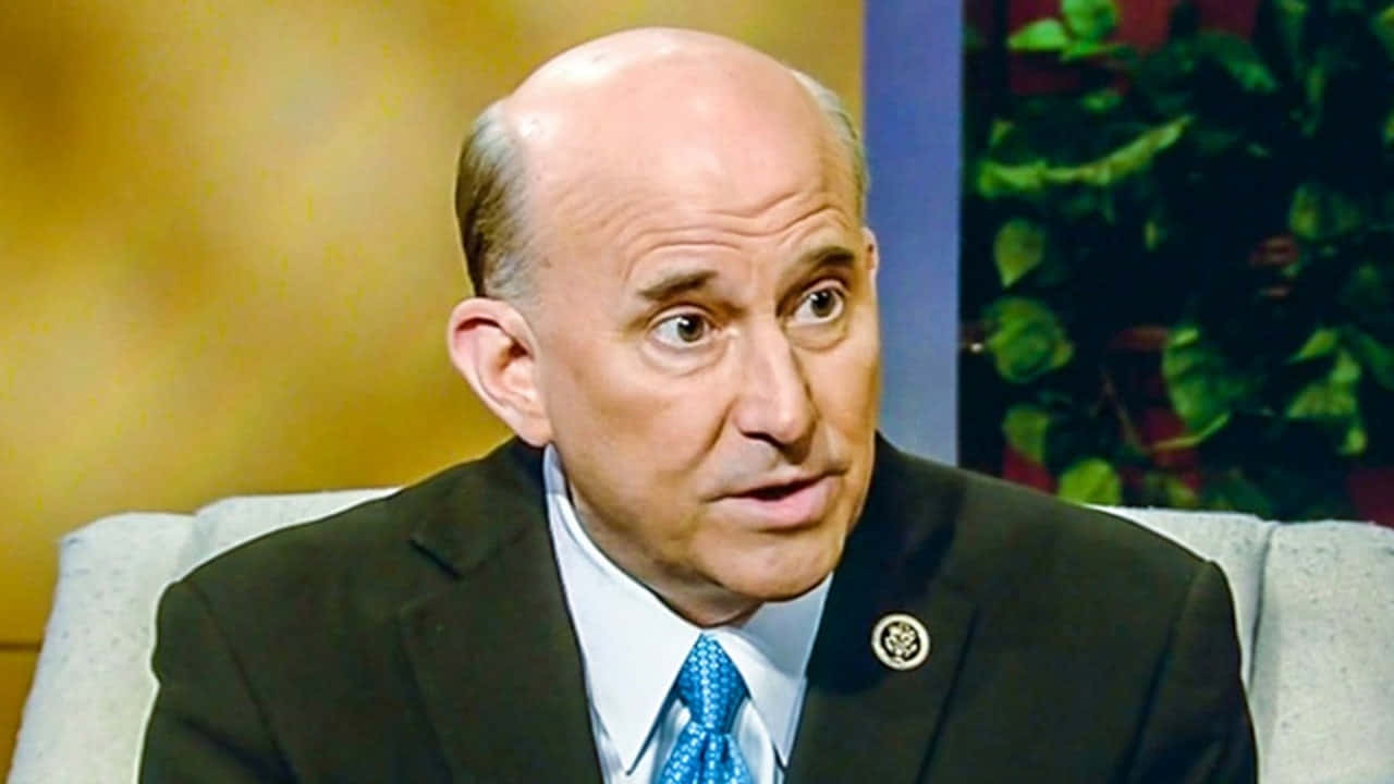 Louie Gohmert, Texan Representative, in the midst of a vivid discussion. Wallpaper