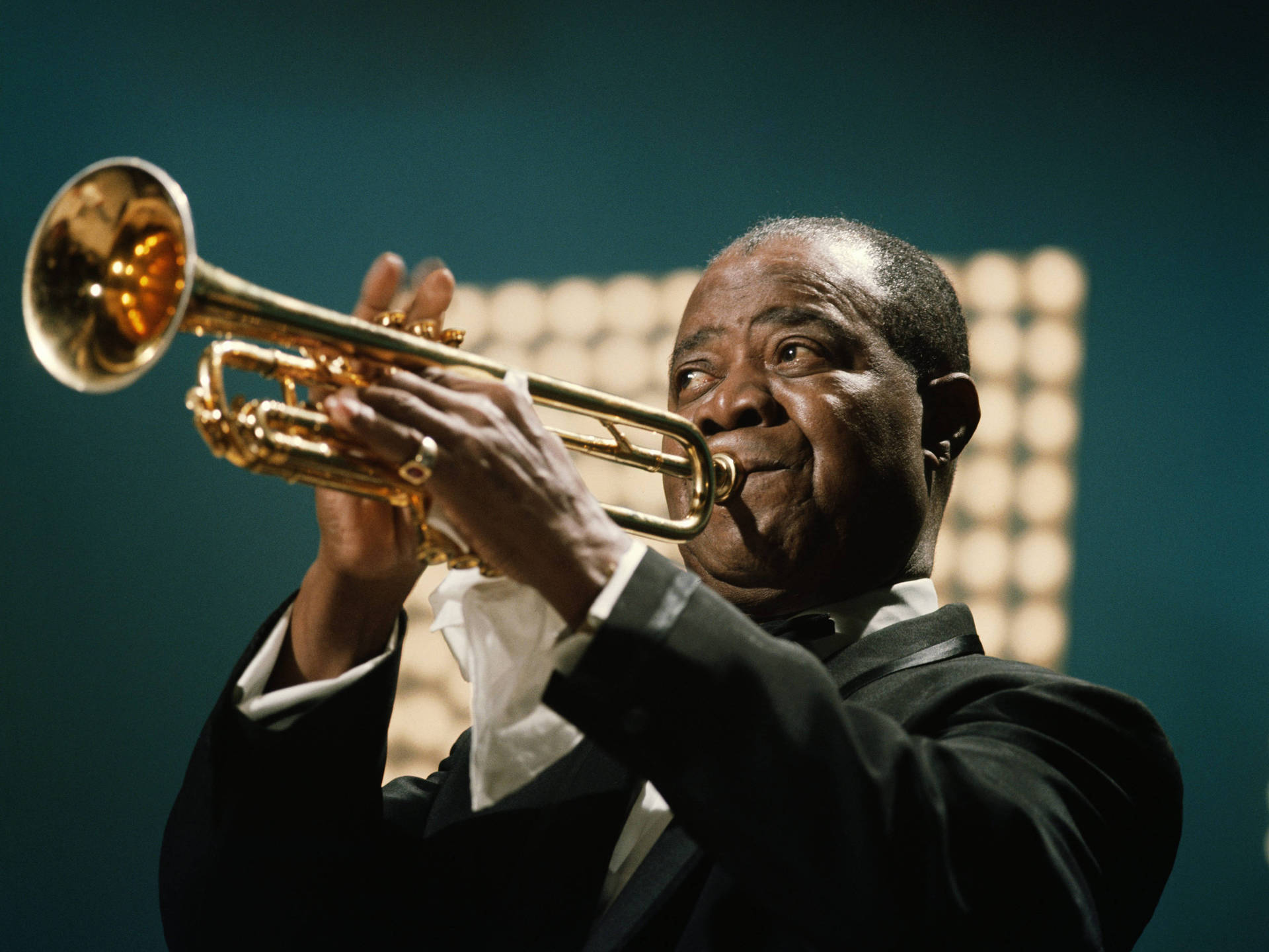 Louis Armstrong American Trumpeter Wallpaper