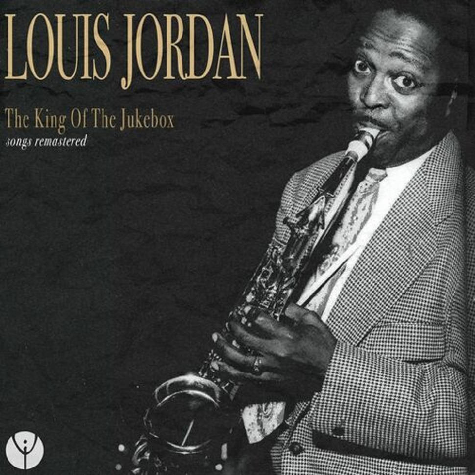 Iconic Album Cover of "King of the Jukebox" by Louis Jordan Wallpaper