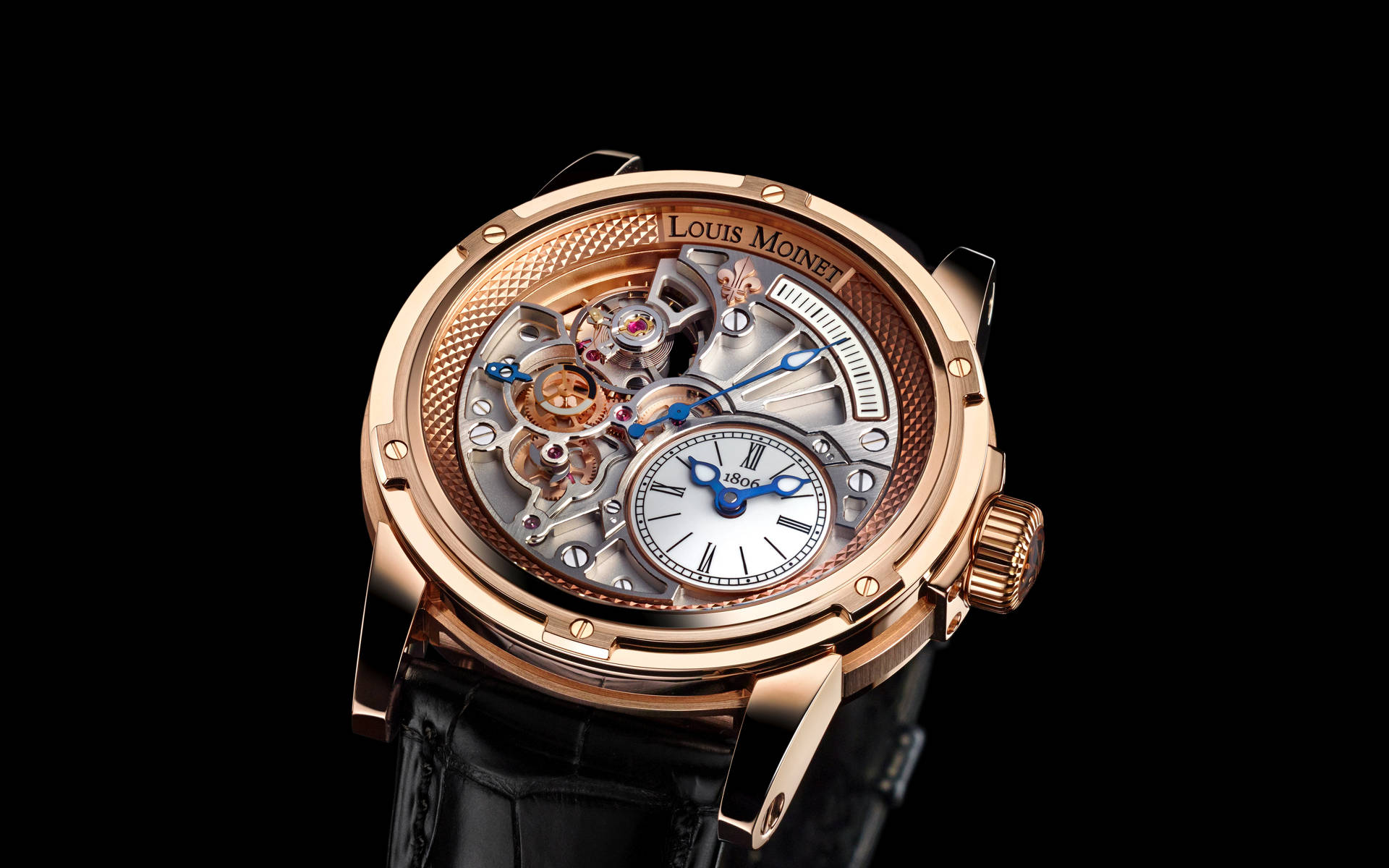 Louis Moinet Gold Watch