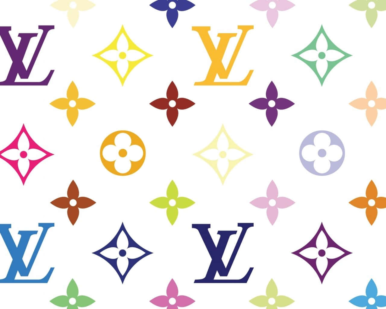 Download The luxurious Louis Vuitton monogram printed on a high-definition  4K background. Wallpaper