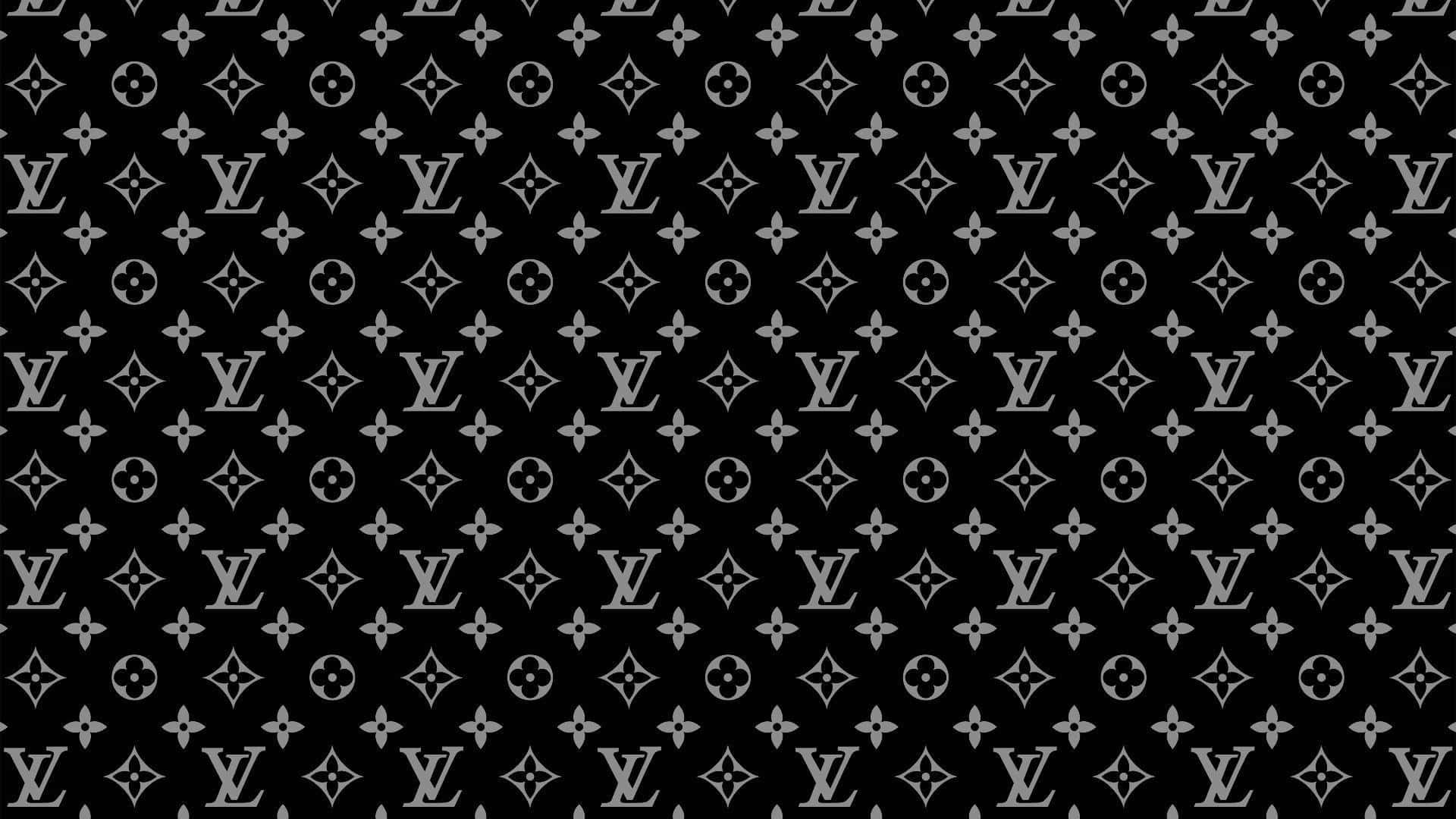 Läggtill En Touch Av Lyx Till Din Dator Med Louis Vuitton 4k Bakgrundsbild. Wallpaper