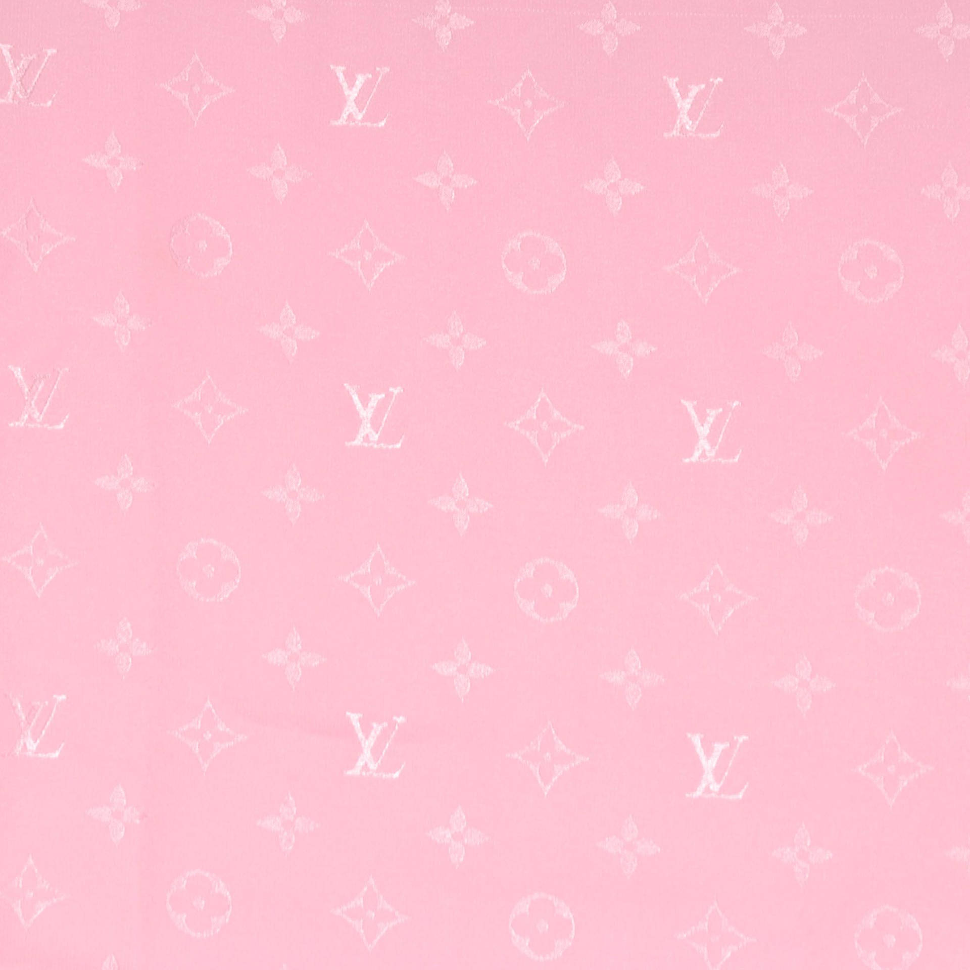 Louis Vuitton Aesthetic Pink Collage Background