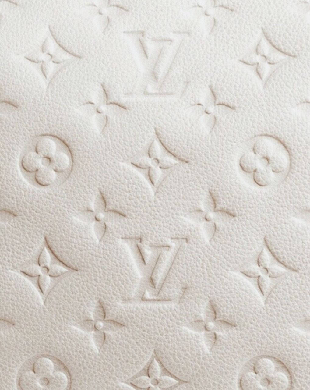 Louis Vuitton Aesthetic White Background
